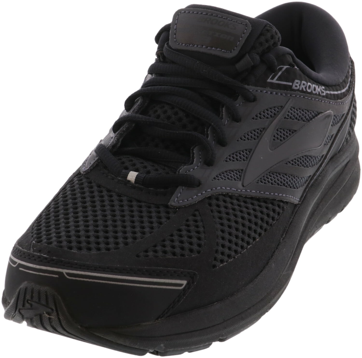 Brooks Brooks Men's Addiction 13 Black / Ebony Low Top Mesh Road