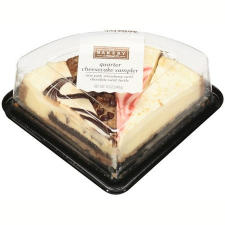 The Bakery At Walmart: Quarter Sampler Cheesecake, 12 oz