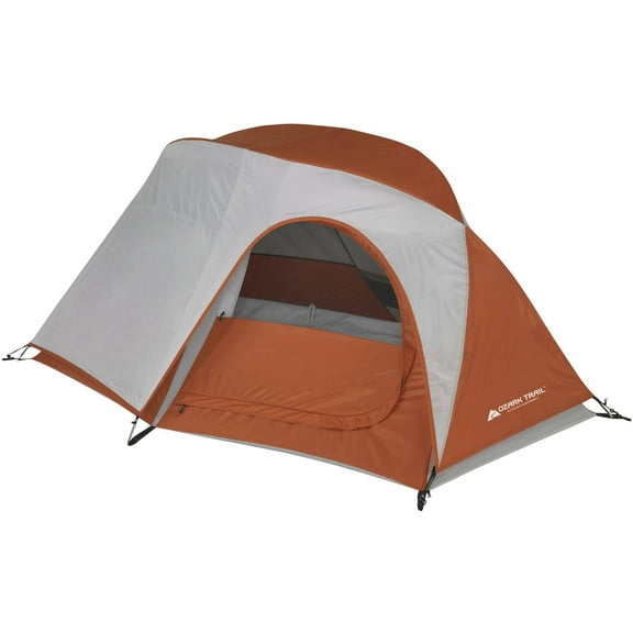 Ozark Trail Oversized 1-Person Hiker Tent, with Large Door for Easy Entry, Floor Area - 7' x 5, Assembled Weight - 3.96 lbs.