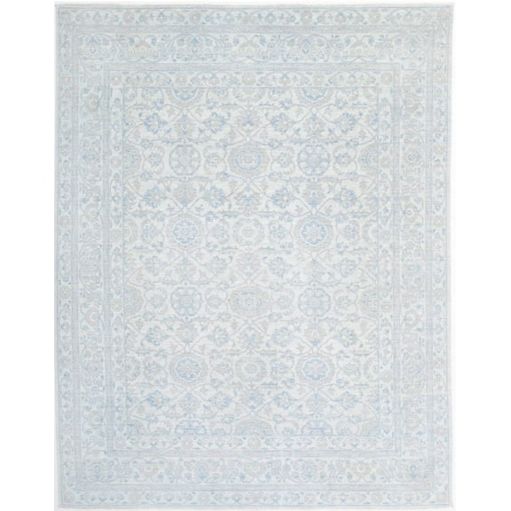 Hand Knotted Fine Serenity Wool Rug - 8'1'' x 10'2''