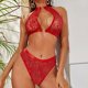 thumbnail image 4 of Gibobby Lenceria mujer sexy Liguero con Medias y Tanga Lingerie Set de Dormir Mujer Lenceria Mujer Talla Grande Mujer Sexy Bralette y Tanga Pijamas en Pareja(Rojo, XXG), 4 of 5