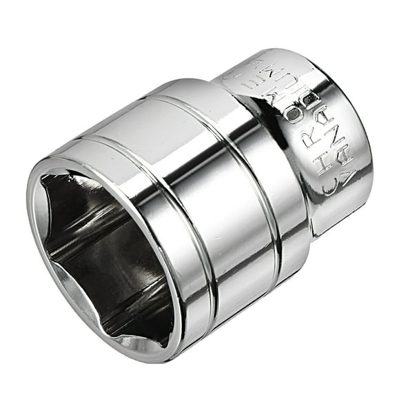 1/2-inch Drive 24mm 6-Point Shallow Socket, Cr-V