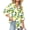 Lemon-7, variant on Women Hawaiian Shirt Lemon Long Sleeve Beach Button Down Shirts Summer Casual Tops for Vacation