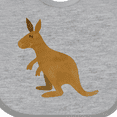thumbnail image 4 of Inktastic Kangaroo Cute Boys or Girls Baby Bib, 4 of 4