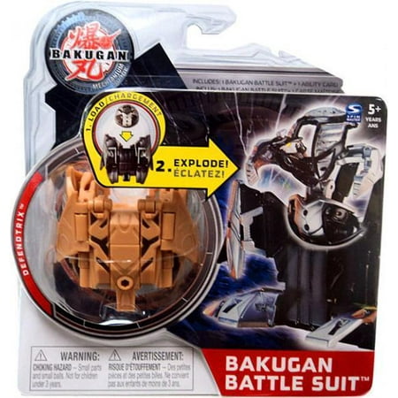 Bakugan Mechtanium Surge Defendtrix Battle Suit [Brown]