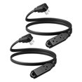 thumbnail image 1 of Cable de extensión DEWENWILS de 3 salidas, 3 pies, 16/3 AWG para interiores, negro, paquete de 2, 1 of 7
