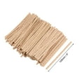 thumbnail image 2 of Uxcell 4 Pulgadas Cintas Metálicas de Papel Café 1000 Paquete, 2 of 5