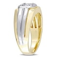 thumbnail image 3 of Everly Men's Diamond Sterling Silver Wedding Ring, 3 of 7