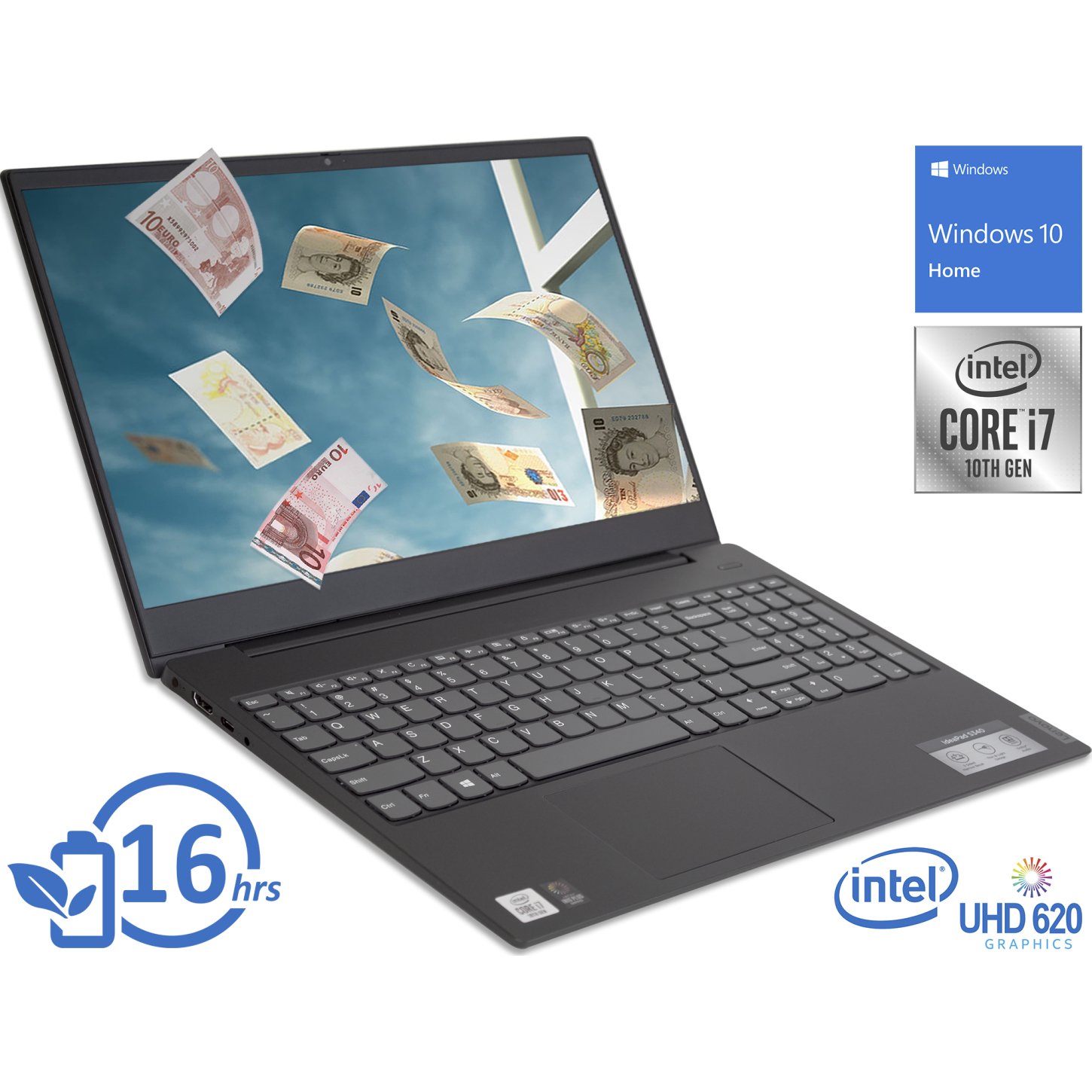 Refurbished Lenovo IdeaPad S340 Notebook, 15.6