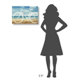 thumbnail image 4 of Global Gallery's 'Beachscape Cruiser II' By Michael Mullan Stretched Canvas Wall Art, 4 of 4