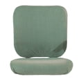 thumbnail image 1 of Housse Extensible Amovible Douce pour Chaise de Bureau Housse Extensible Verte, 1 of 8