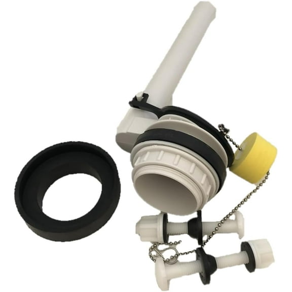 2.5 inch Flush Valve Assembly with Soft Rubber Flapper Valve with Buoy by NuFlush