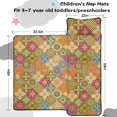thumbnail image 5 of Pioneer Flower Floral Print Pattern Toddler Nap Mat for Teens Preschool Daycare, Teens Sleeping Mat Bag, Toddler Sleeping Bag with Pillow, 5 of 6
