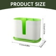 thumbnail image 2 of Countertop Chopstick Cage Kitchen Cutlery Storage Shelf Removable Plastic Chopstick Bucket,1X Multifunctional Drain Chopstick Cage Clearance, 2 of 8