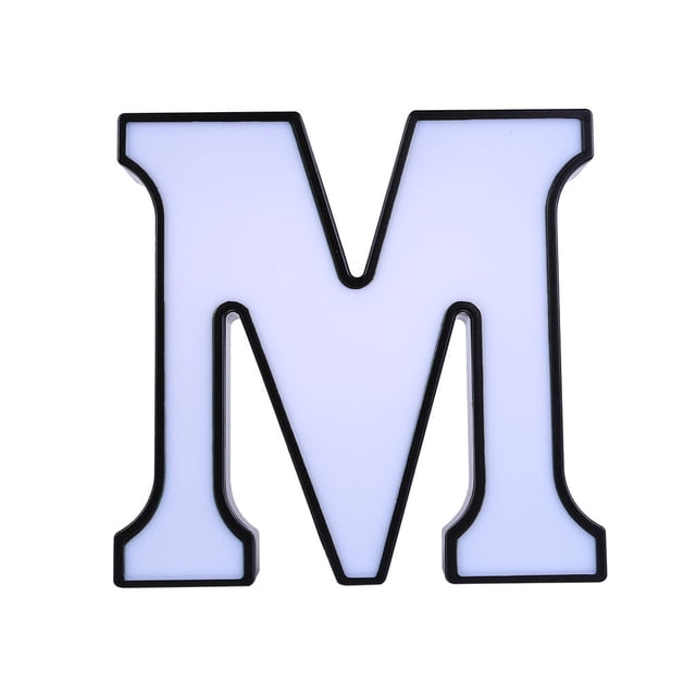 Led Light Standing Lamp Creative Led Letter Lights Night Light Plastic English Letters Light Lamp Decor