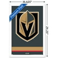 thumbnail image 3 of NHL Vegas Golden Knights - Logo 21 Wall Poster, 14.725" x 22.375", Framed, 3 of 3