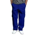 thumbnail image 6 of Men's Cargo Pants - Loose-fitting, heavy cotton overalls with adjustable ankle drawstrings, 6 of 9