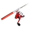 thumbnail image 3 of FEAMOS Pocket Foldable Fishing Rod Reel Set, Small Pen Fishing Rod Set Pen Shaped Telescopic Fishing Rod with Fishing Reel, 3 of 7