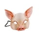 thumbnail image 2 of Media cara Máscara de animal Máscara de cabeza Cosplay Centro de mesa Accesorios Novedad Máscara de animal Máscara de cerdo para juego de rol Película, 2 of 8