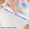 thumbnail image 2 of 4 Pack Disposable Cutting Board, Durable and Portable Cutting Mat, Food Safe With Easy Cut Slider, Clear Roll, Easy Clean-Up for Kitchen, Outdoor Camping, Picnic, Traveling, BBQ, RV, 2 of 7