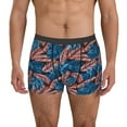 thumbnail image 2 of Bingfone Tropical Leaves Men's Underwear - Casual Stretch Boxer Briefs-Medium, 2 of 7