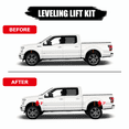 thumbnail image 5 of 3" Front + 2" Rear Leveling Lift Kit for 2004-2023 Titan, 3" Front Strut Spacers and 2" Black Leveling Lift Block Kit Extended Square U-Bolts Compatible with 2004-2023 Titan 2WD/4WD 2X2/4X4, 5 of 6