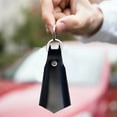 thumbnail image 4 of Kieccall Keychain Leather Bats Shape For Men Gifts And Women Car Key Fob Case Leather Fashion Keys Ring Cover Bracket, 4 of 5
