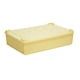 thumbnail image 1 of Caja multiusos para fermentar masa, bandeja de almacenamiento de alimentos de material HDPP para uso comercial y doméstico. Amarillo grande, 1 of 9