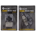 thumbnail image 1 of Niche Complete Organic Brake Pad Set for Vulcan 1500 Motorcycle MK1002512, 1 of 8