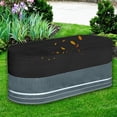 thumbnail image 4 of Swimming Pool Cover | Winter Pool Cover - 420D Oxford Cloth Thick Waterproof Dustproof Tear Resistant Cover for Outdoor Pool Deck，8ft, 4 of 5