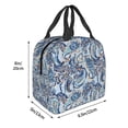 thumbnail image 3 of Vsdgher Paisley Floral Branches Lunch Bag, Lunch Box for Women Adult Men, Lunch Tote Insulated Cooler Lunch Container for Work/Office/Picnic/Travel, 3 of 8