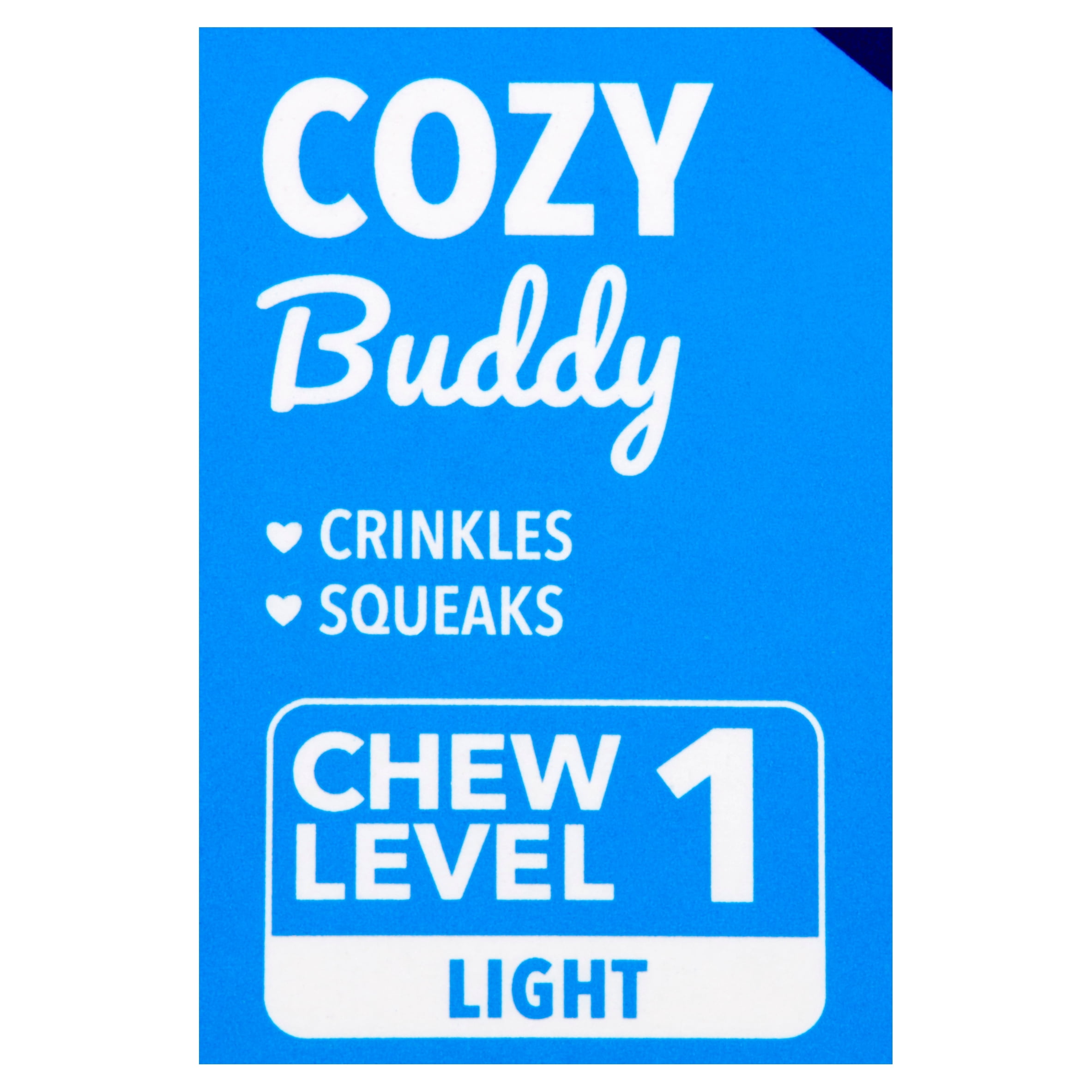 Vibrant Life Cozy Buddy Dog Toy, Characters May Vary, Chew Level 1