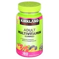 Kirkland Signature Adult Multivitamin Gummies, 320 Count, Natural Fruit ...