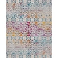 thumbnail image 1 of Unique Loom Charme Couleur Foncée Zone Tapis 9' x 12' Rectangle Multi/ivoire, 1 of 1