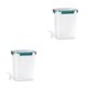 thumbnail image 1 of Bearachild Agua fría con grifo Bebida Tetera Nevera Botella Jarra Dispensador de bebidas Tanque de plástico 4.5L A prueba de fugas Home Bar Verde 4.5L 2Conjunto, 1 of 6