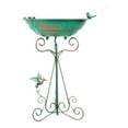thumbnail image 3 of Comedero para pájaros, bebedero para pájaros, barandilla, bebedero para pájaros, estación de alimentación decorativa para porche, patio, jardín y, 3 of 8