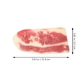 thumbnail image 4 of Fake Beef Prop Photography Beef Model Artificial Meat Prop Kids Pretend Play Toy, 4 of 9