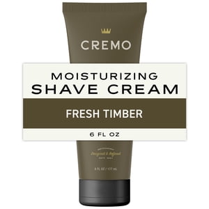Cremo Heritage Green Moisturizing Shaving Cream, Fresh Timber