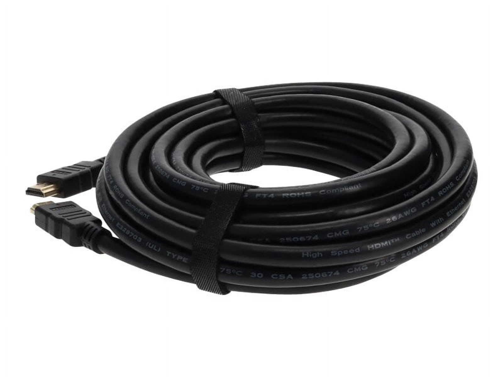 AddOn 5 Pack 20ft HDMI Cable - HDMI with Ethernet cable - 19.7 ft