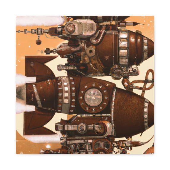Clockwork Reflection - Canvas