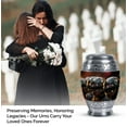thumbnail image 4 of Football Players Urn For Burial - Cremation Urns Small - Human Urns For Ashes - 3 Inch, Pack Of 4 - Small Urn Keepsake For Human Ashes - Funeral Urn Ashes - Mini Urns, Little Keepsakes, 4 of 5