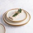 thumbnail image 4 of AmorArc Ceramic Dinner Plates Set of 6,10.5 Inch Handmade Reactive Glaze Stoneware Plates,Large Rustic Shape Dinnerware Dish Set for Kitchen, Microwave & Dishwasher Safe,Scratch Resistant-Pearl White, 4 of 8