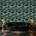 thumbnail image 3 of Peel and Stick Wallpaper Twilight Forest Glowing Mushrooms Wall Mural 17.7in x 9.8ft Self Adhesive Removable Wall Paper Renter Friendly Wallpaper for Nursery Bedroom Cabinets, 3 of 8