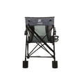 thumbnail image 4 of Kijaro Rok-It Portable Rocking Collapsible Camping Chairs with Carry Bag, Hallett Peak Gray Heathered, 4 of 9