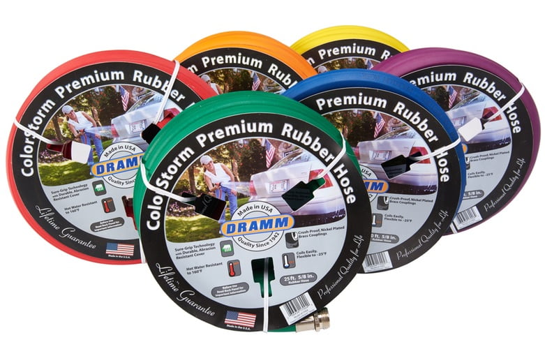 Dramm 10-17100 Colorstorm Heavy Duty Garden Hose, Assorted Colors by Dramm
