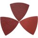 thumbnail image 5 of 90 piezas surtidas 60/120/240 herramienta oscilante triangular de gancho y bucle papel de lija para lijar madera contiene 30 de cada ajuste, 5 of 5