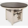 thumbnail image 3 of Jofran Madison County Rustic Reclaimed Pine Farmhouse Adjustable Height 54" Round Dining Table, 3 of 7