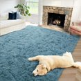 thumbnail image 3 of POINTERTECK Soft Indoor Modern Area Rugs Fluffy Living Room Carpets for Children Bedroom Home Decor Nursery Rug 5.3‘x7.5‘ Gray, 3 of 6