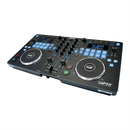 Gemini Sound GMX Professional 2-Channel DJ Mixer with USB Input Bluetooth Connectivity and Built-In Effects - Ideal for DJs and Audio Enthusiasts