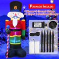 thumbnail image 2 of Cascanueces inflable navideño TURNMEON de 8 pies con luces LED, 2 of 6